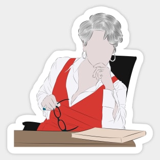 Miranda Priestly - The Devil Wears Prada Sticker